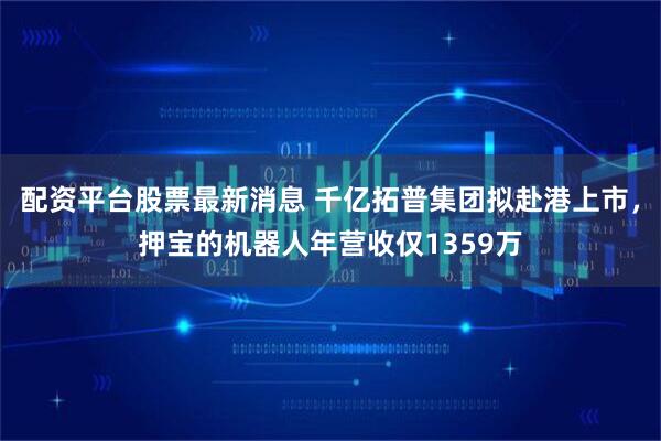 配资平台股票最新消息 千亿拓普集团拟赴港上市，押宝的机器人年营收仅1359万